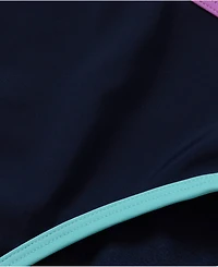 Lands' End Girls Slim Chlorine Resistant Contrast Bikini Bottoms