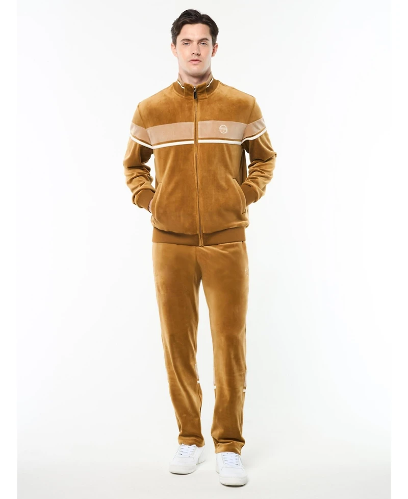 Sergio Tacchini Men's Damarindo Velour Track Jacket