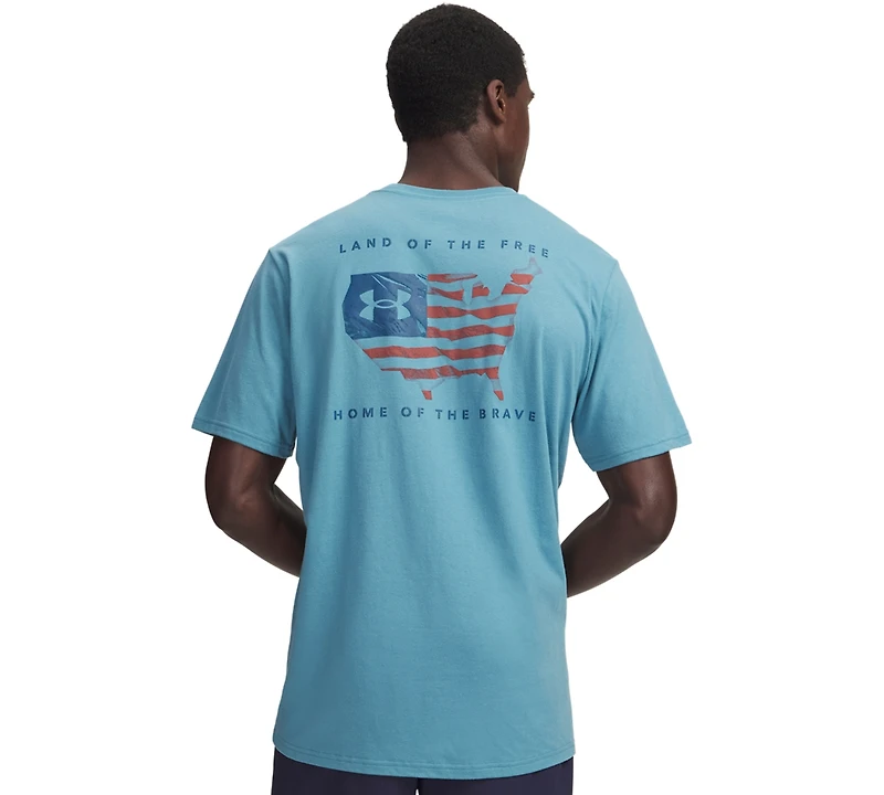 Under Armour Men's Freedom Flag Usa Short-Sleeve T-Shirt
