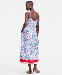 On 34th Women's Seashell Tie-Shoulder Maxi Dress, Macy's Exclusive