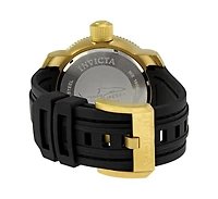 Invicta Men's 1545 Pro Diver Sea Hunter Quartz Black Dial Watch