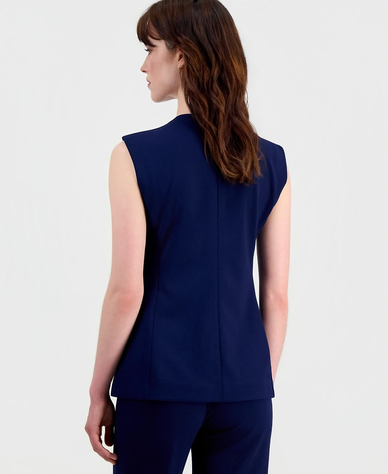Anne Klein Women's Four-Button Vest
