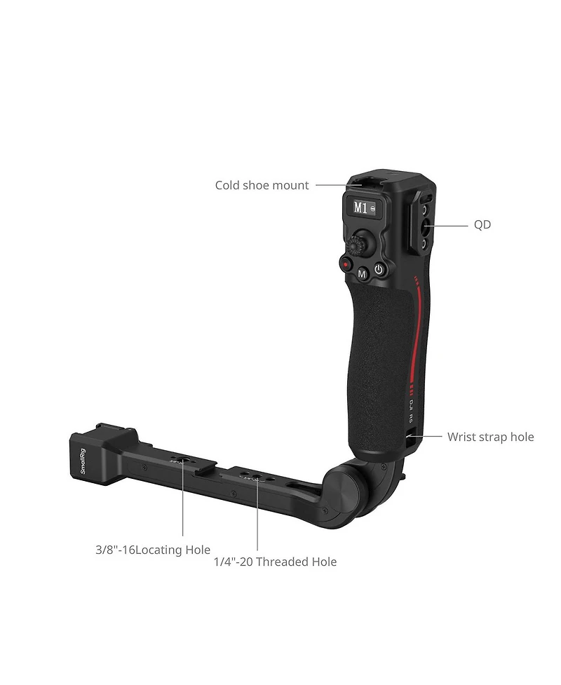 SmallRig 4327 Focus Control Dual Handle for Dji Rs 2, Rs 3 Pro, Rs 4 and Rs 4 Pro Gimbals