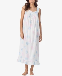 Eileen West Women's Sleeveless Woven Lawn Ballet Nightgown