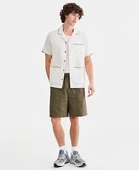 Sun + Stone Men's Rodrigo Short-Sleeve Camp Shirt, Macy's Exclusive