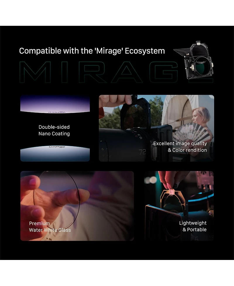 Tilta Illusion 4x5.65 White Mist 1/4 Filter