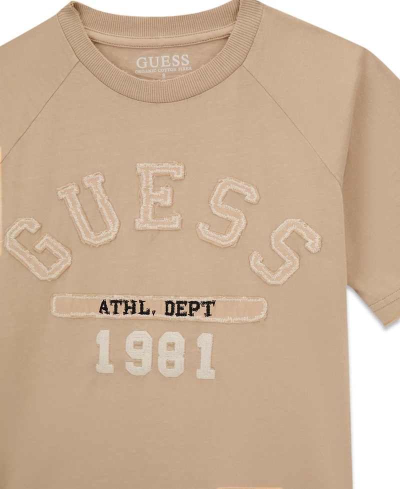 Guess Boys' 8-16 Oversize Garment Dye Short-Sleeve T-Shirt