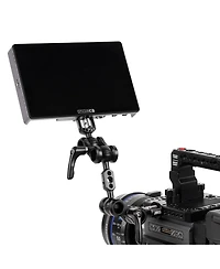 Wooden Camera Universal Ultra Arm 3" Monitor Mount with Combo 1/4-20 and 3/8-16 Screw Knob