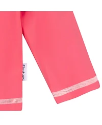 Gerber Baby Rashguard Top, Pink, 0-3 Months