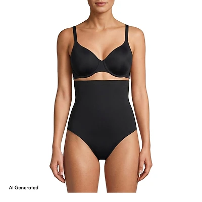 Lands' End High Waist Brief Contour Flex Bottoms