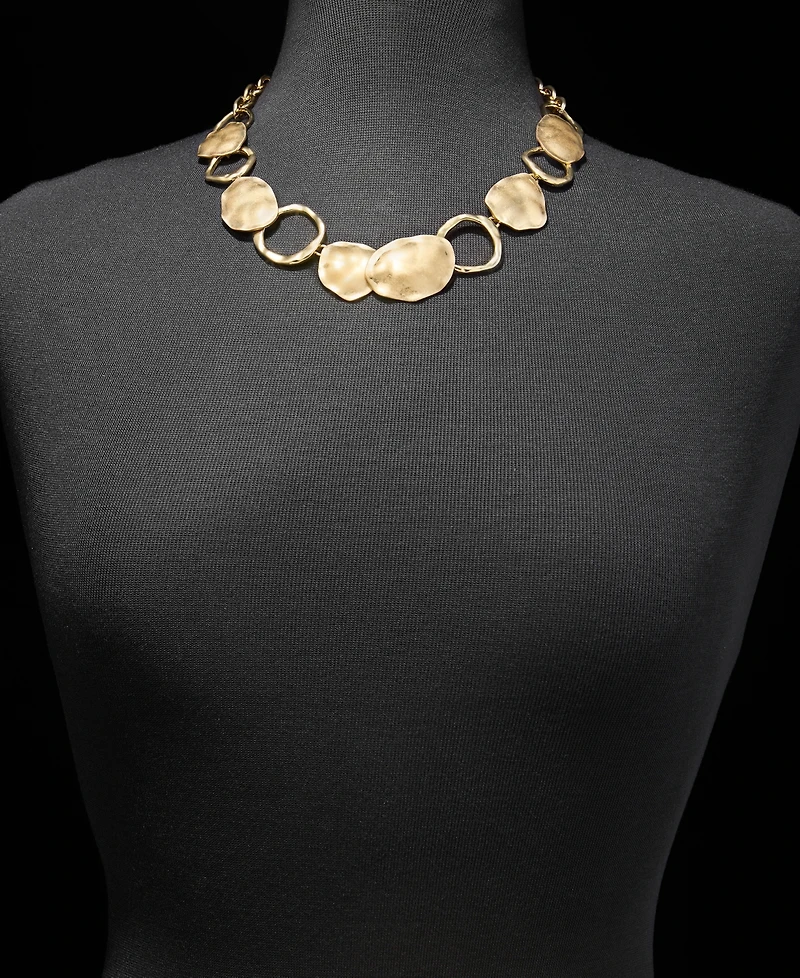 Style & Co Gold-Tone All Around Collar Necklace, Macy's Exclusive