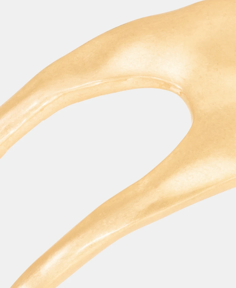 Style & Co Gold-Tone Half Cuff Bangle Bracelet, Macy's Exclusive