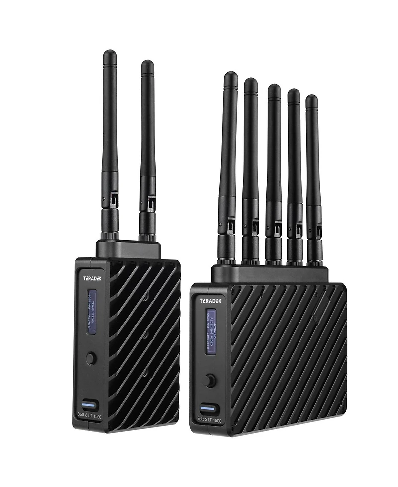 Teradek Bolt 6 Lt 1500 3G-sdi/Hdmi Wireless Transmitter and Receiver Deluxe Kit, V-Mount, 1500' Range