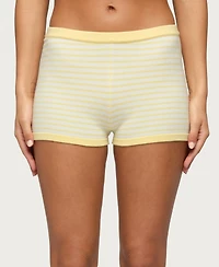 Edikted Women's Camil Striped Knit Shorts