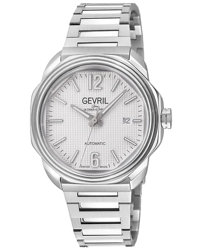 Gevril Men's Roosevelt Swiss Automatic Bracelet Watch