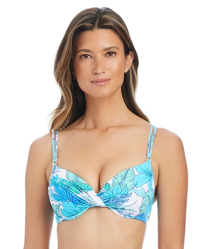 Bleu by Rod Beattie Women's Riviera Retreat Underwire Molded Cups Bikini Top