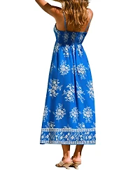 Cupshe Women's Too Hot to Care Floral Maxi Beach Dress