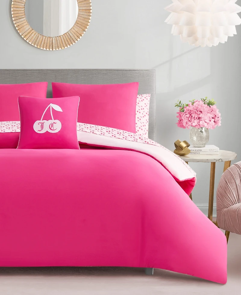 Juicy Couture Reversible 8-Pc. Bed in a Bag Comforter Set