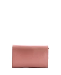 Pre-Owned Fendi Kan I F Wallet on Chain Leather