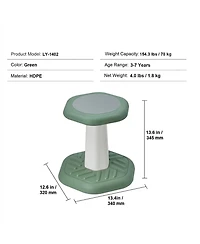 Sugift Kids Wobble Chair, Sponge Cushion, Active Chair for Focus and Posture