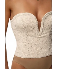 Jluxlabel Women's Serene Coast Texture Bodysuit