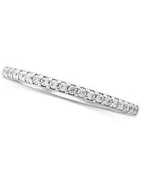 Diamond Stackable Band (1/7 ct. t.w.) 14k Gold, White Gold or Rose