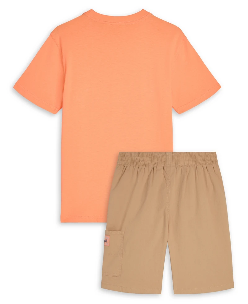Scotch & Soda Boys' 4-7 Short-Sleeve T-Shirt and Shorts, 2-Piece Set