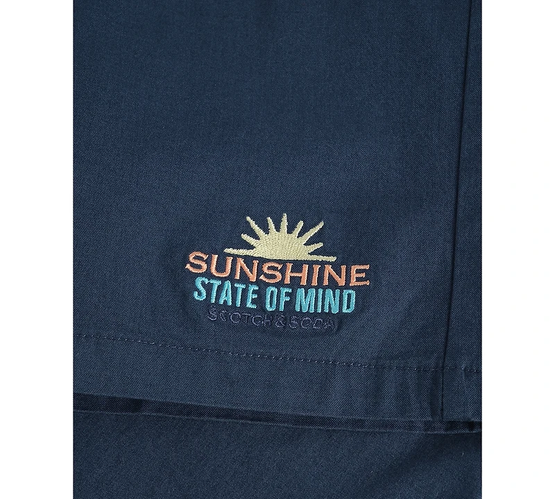 Scotch & Soda Boys' Toddler 2T-4T Striped T-Shirt and Shorts, 2-Piece Set