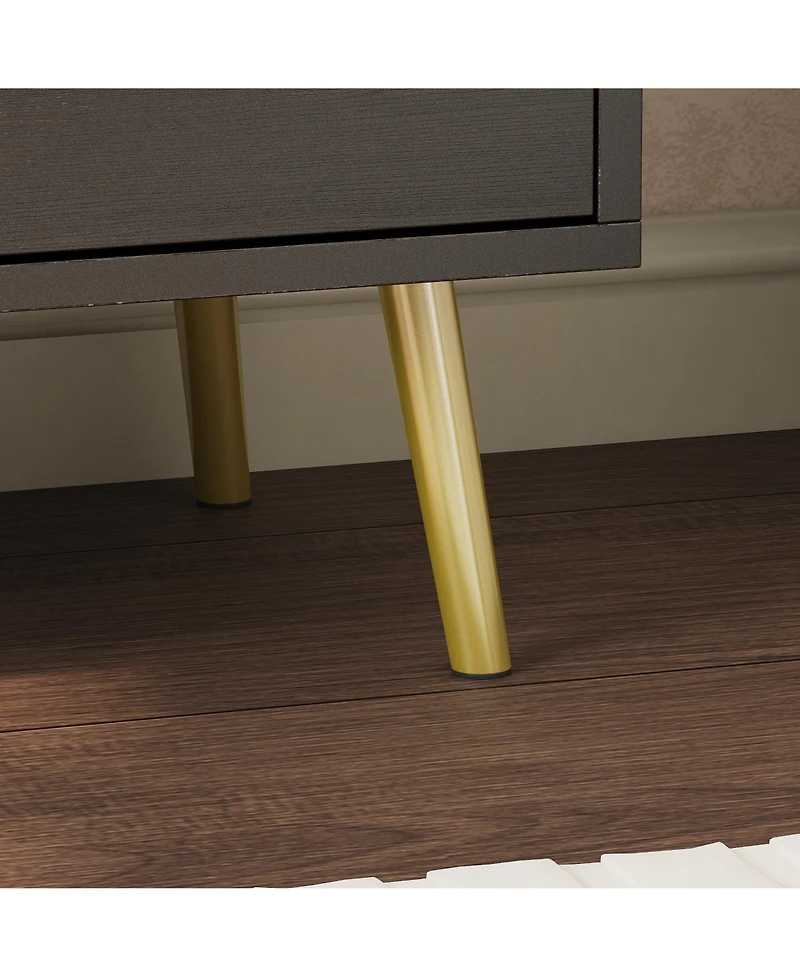 Famapy Wood Dresser Chest of Drawer With 6 Drawers