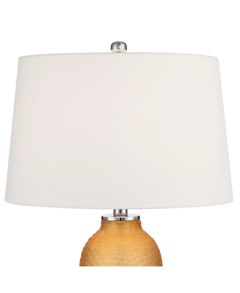 Possini Euro Design Possini Euro Lapis 28 1/4"H Tian Art Glass Table Lamp Set of 2