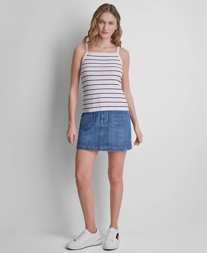 Dkny Jeans Women's Square Neck Tank Top