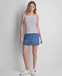 Dkny Jeans Women's Square Neck Tank Top
