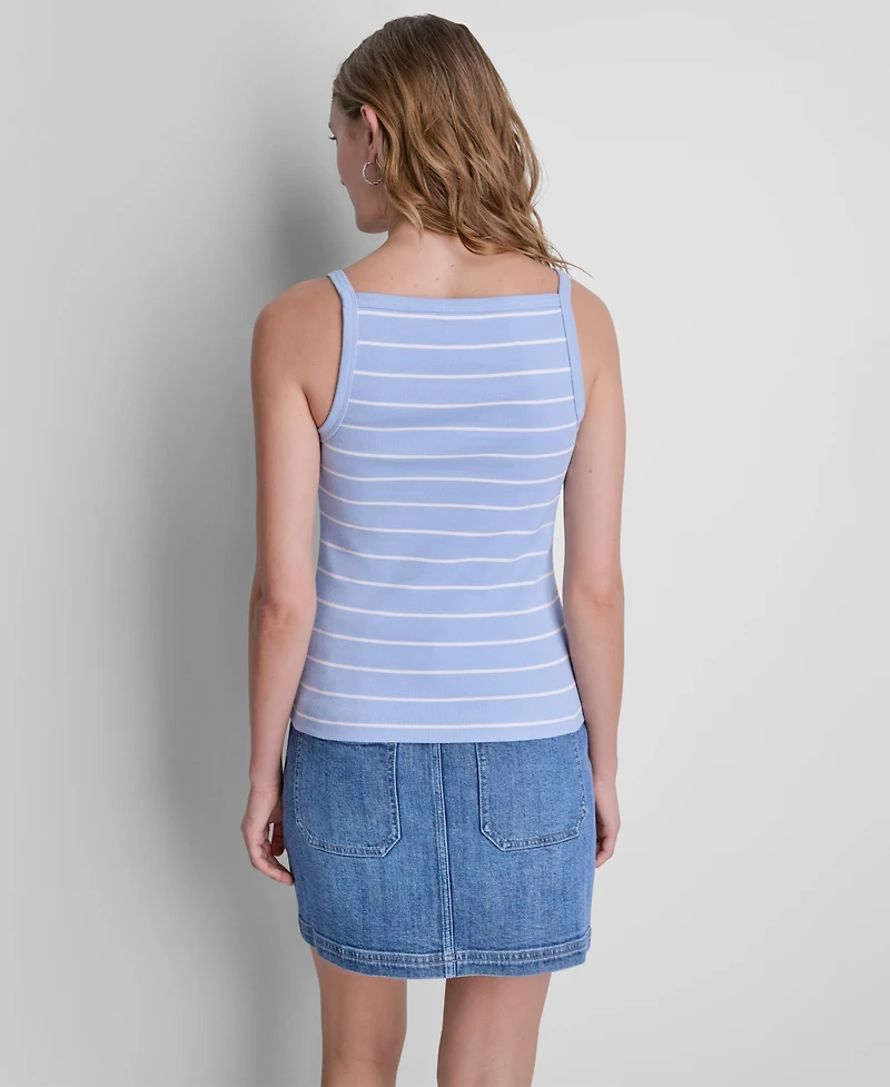 Dkny Jeans Women's Square Neck Tank Top