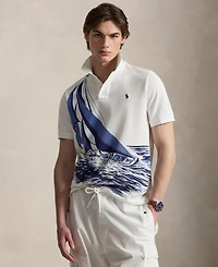 Polo Ralph Lauren Men's Classic-Fit Sailboat Mesh Polo Shirt