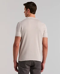 Perry Ellis Men's Textured Button Front Shirt