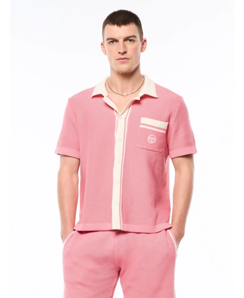 Sergio Tacchini Men's Fratelli Crochet Cabana