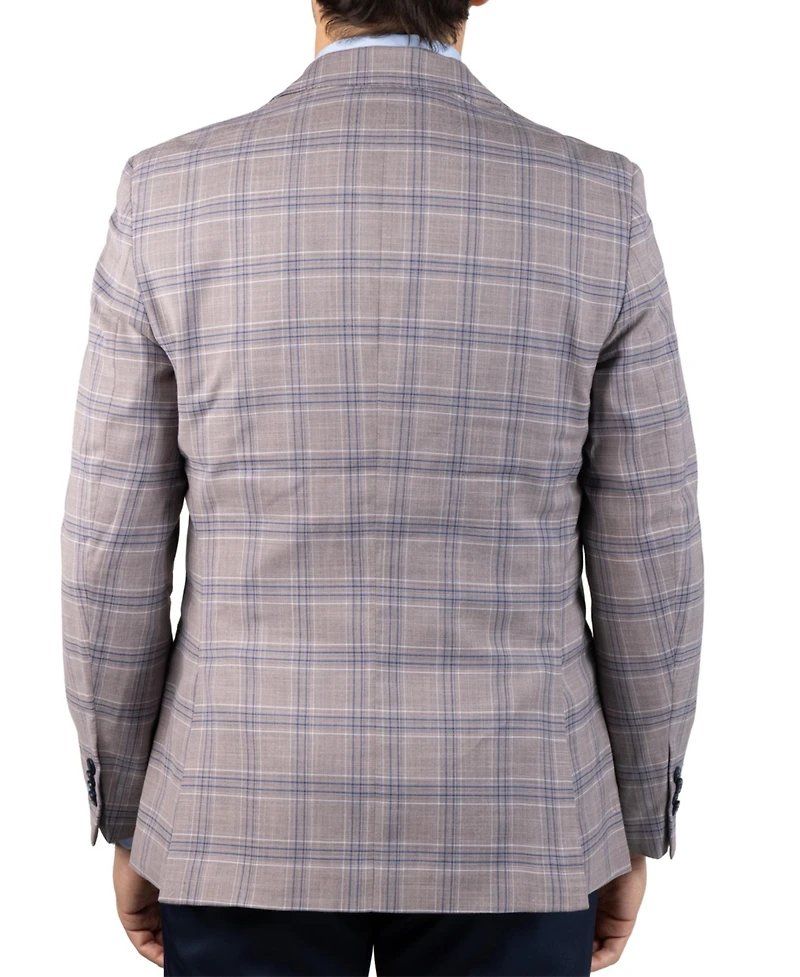 Tailorbyrd Men's Shadow Plaid Sport Coat