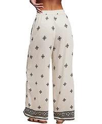 Cupshe Women's Easy Living Ornate Pants