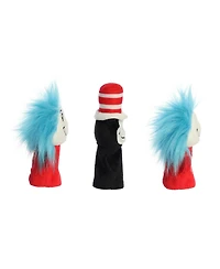 Aurora Mini Finger Puppet Set Dr. Seuss Whimsical Plush Toy 3"