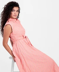 Sam Edelman Women's Button-Front Sleeveless Midi Dress