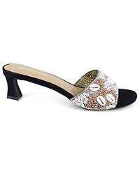 Kenneth Cole Reaction Women's Bahama Shell Slip On Dress Sandals