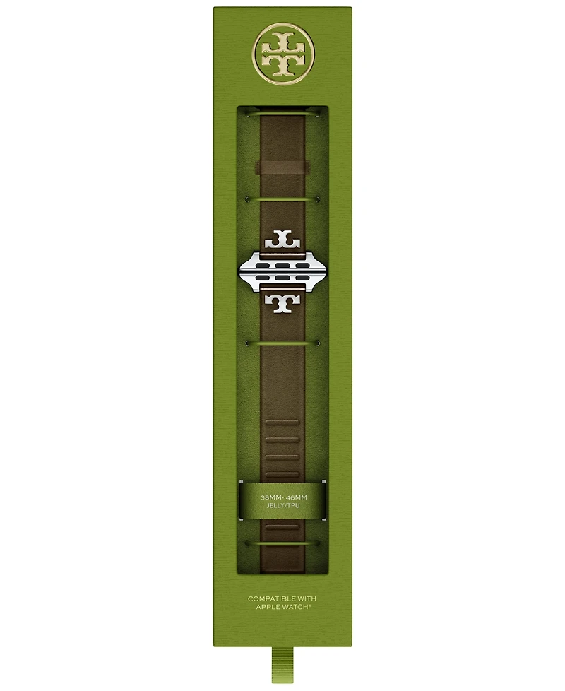 Tory Burch Women's T-Wrap Jelly Band for Apple Watch, TBS0140E