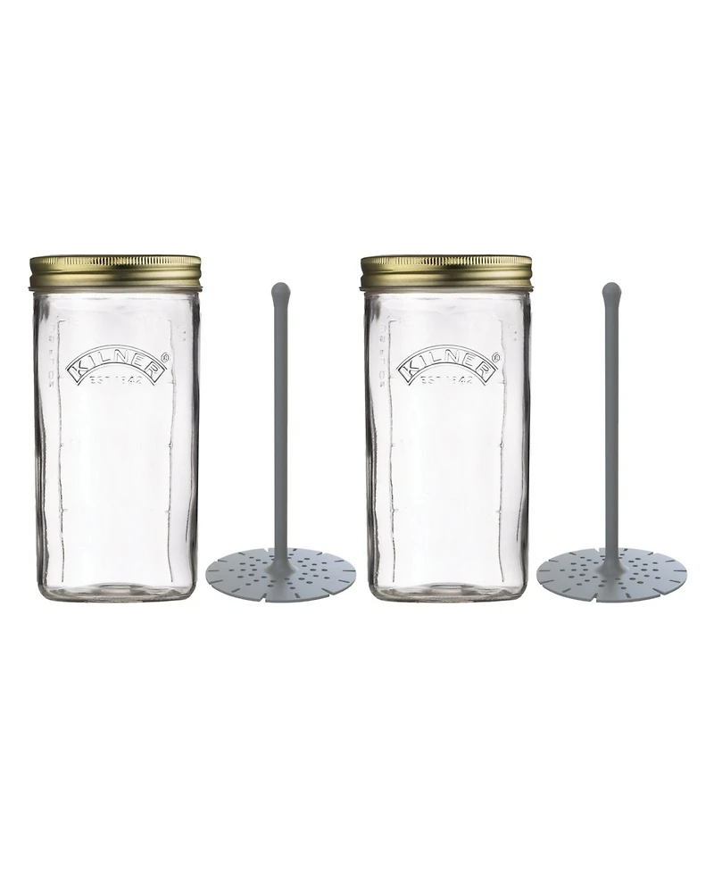 Kilner Pickle Jar with Lifter, Set of 2