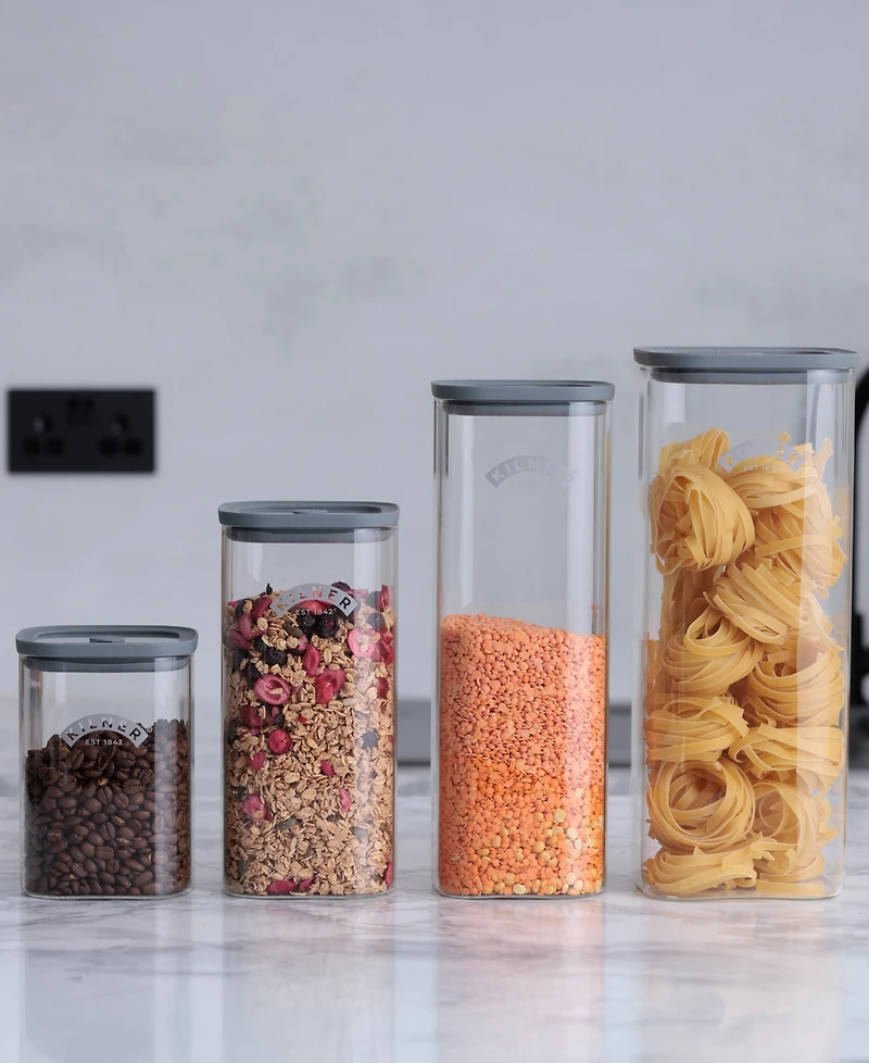 Kilner Fresh Storage Jars, Set of 4
