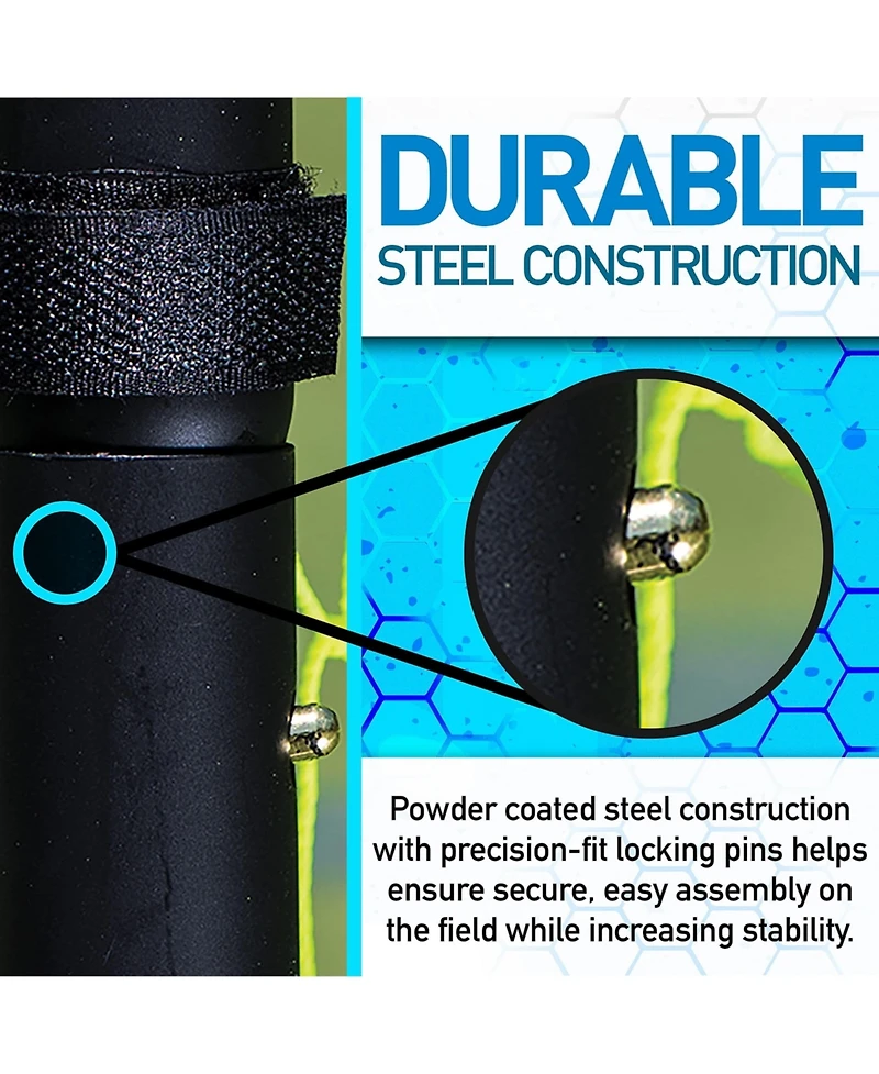 Gnuadz Soccer Rebounder Steel Backyard Tournament Net Outdoor Sports Gifts