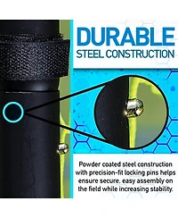 Gnuadz Soccer Rebounder Steel Backyard Tournament Net Outdoor Sports Gifts