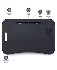 Gnuadz 17" Laptop Bed Tray Adjustable Stand Portable Lap Desk Foldable Reading Table