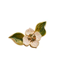 Fable England Poppy Anemone Enamel Brooch