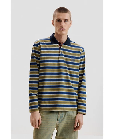 Desigual Men's Striped polo t-shirt