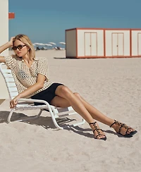 Marc Fisher Women's Folai Gladiator Flat Sandals